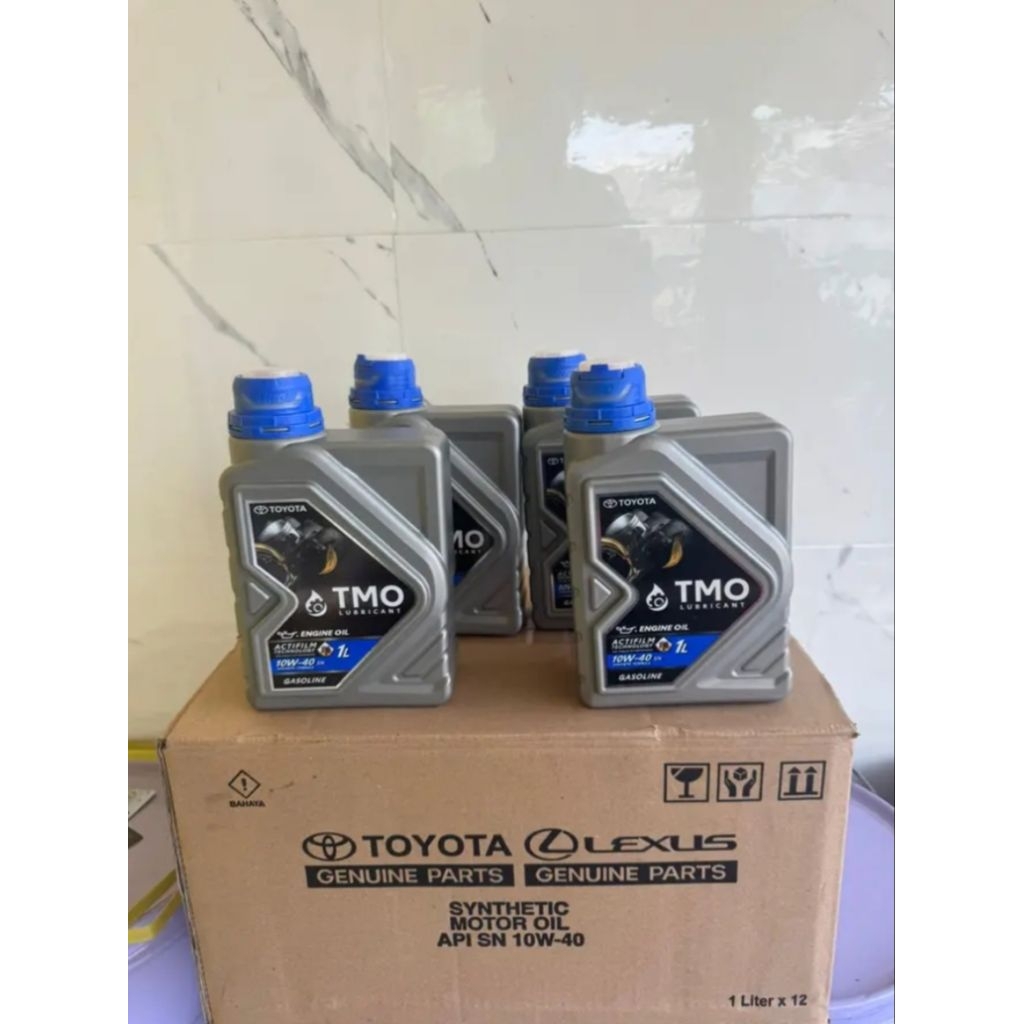oli mesin mobil Toyota tmo 10w40 (4L) original