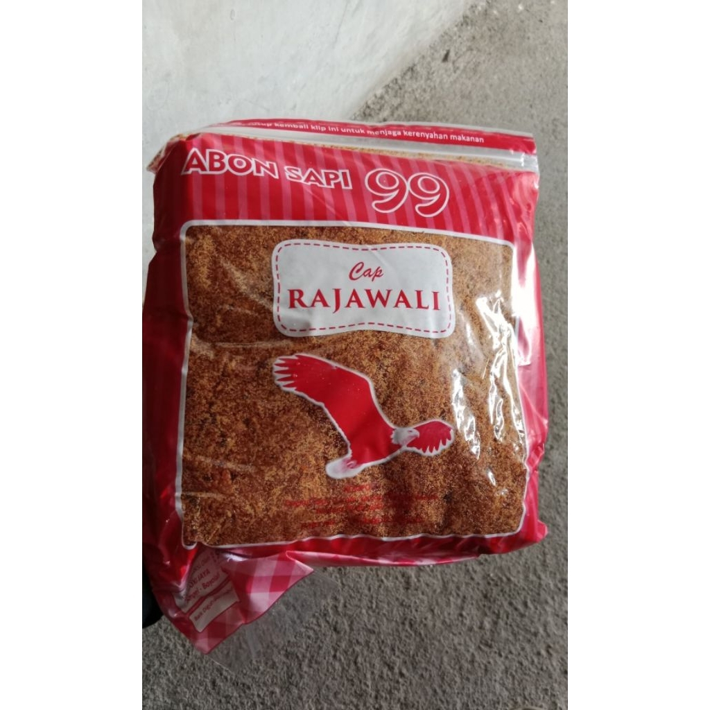 Abon Sapi Cap 99 RAJAWALI gurih halal kemasan 1kg
