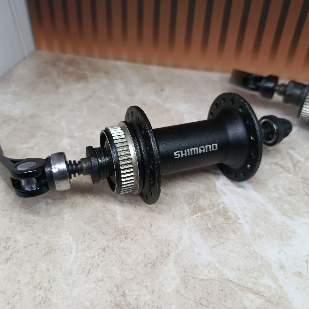 Hub Freehub Set Shimano M4050 32 Hole Discbrake Centerlock 7/8/9/10/11 Speed Baru Co