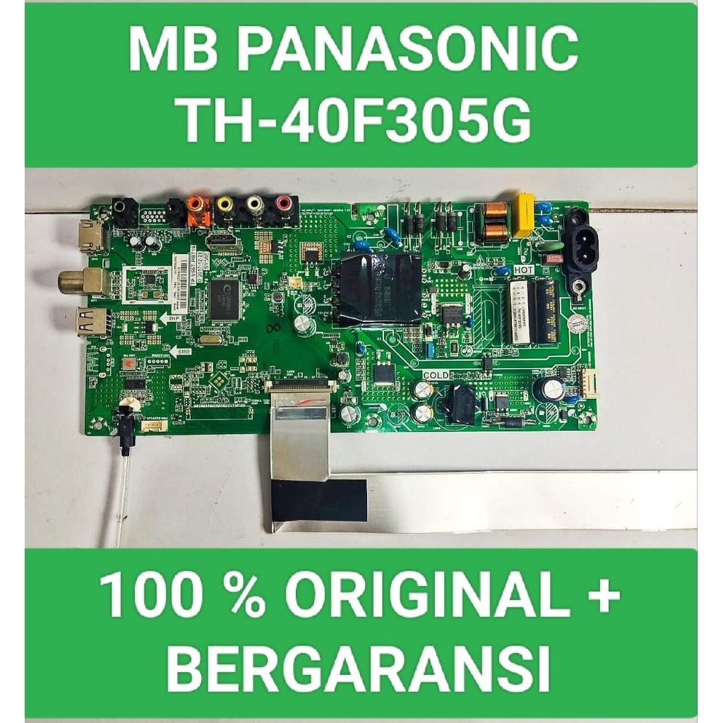 Mb Panasonic TH-40F305G Mainboard Panasonic TH 40F305G Mesin Panasonic TH40F305G Module Panasonic Th