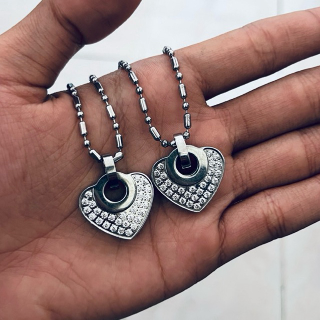 Kalung MCI LSW Heart Silver