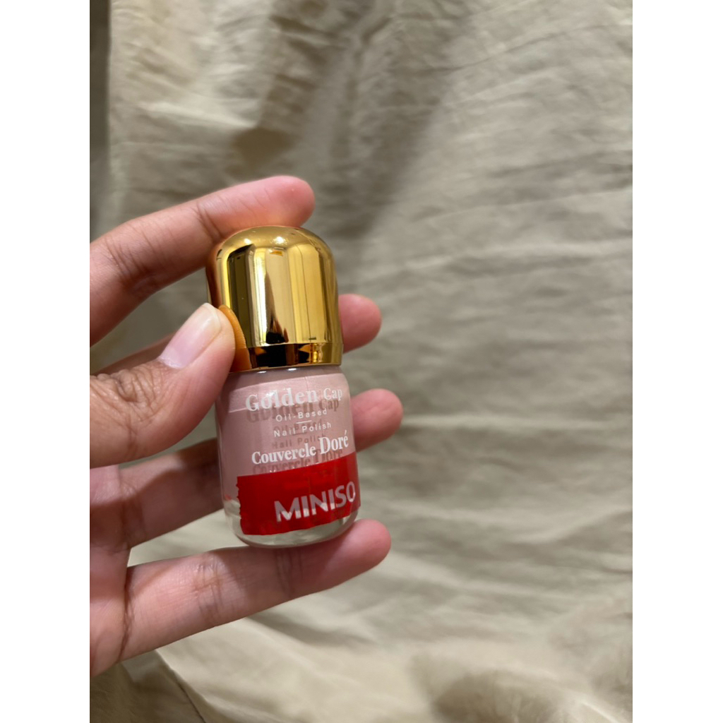 PRELOVED MINISO KUTEK PEEL OFF WARNA LIGHT PINK