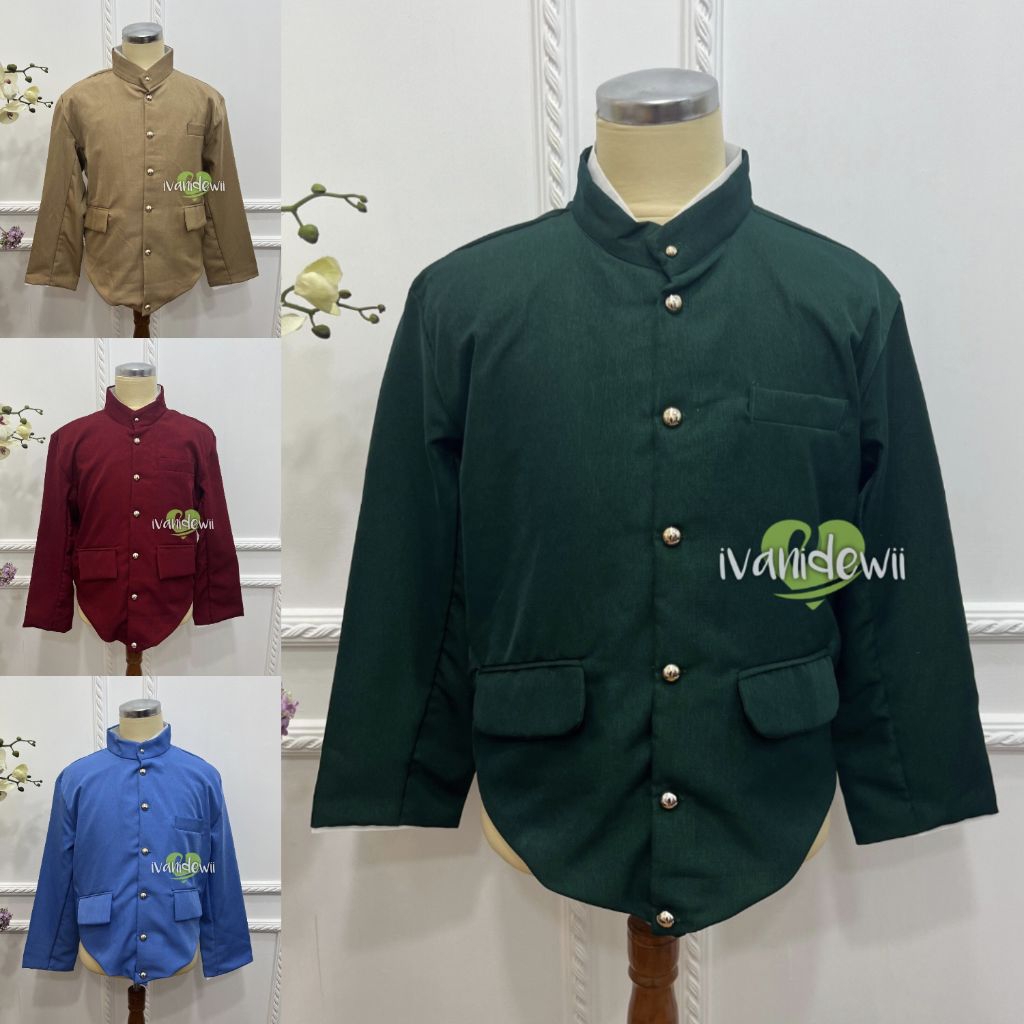 Beskap Jogja - Warna Lengkap | Bahan Tessa