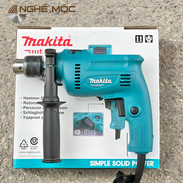 MESIN BOR IMPACT 13MM VARIABLE SPEED SATU SET Mesin Bor Listrik 13mm Tangan Tembok Beton MESIN BOR B