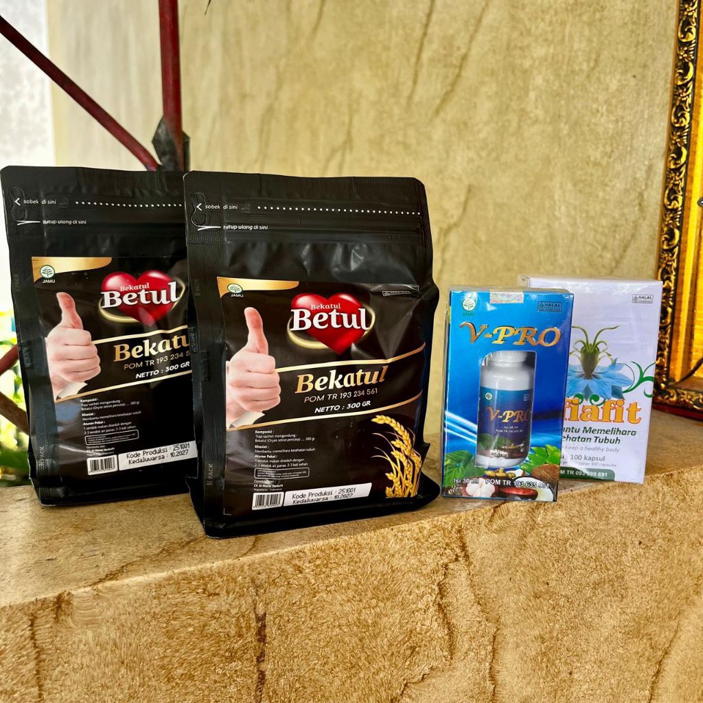 2 bekatul afiafit vPro Paket kombinasi sehat 1 bulan afiafit vpro bekatul tetes