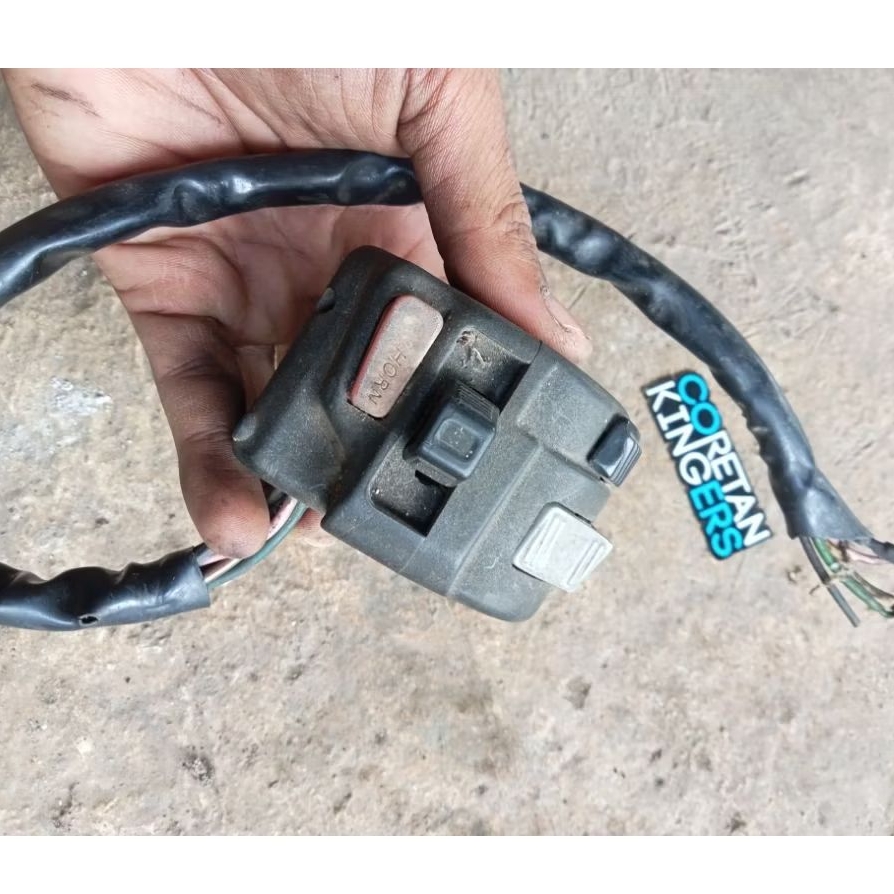 HOLDER / SAKLAR KIRI RX-KING COBRA AKHIR MASTER AWAL ORIGINAL COPOTAN