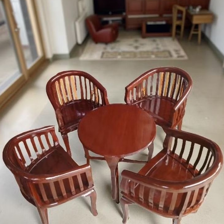 [FREEONGKIR] Kursi Teras Betawi Kayu Jati 4 Kursi + Meja /2kursi + Meja Lenong
