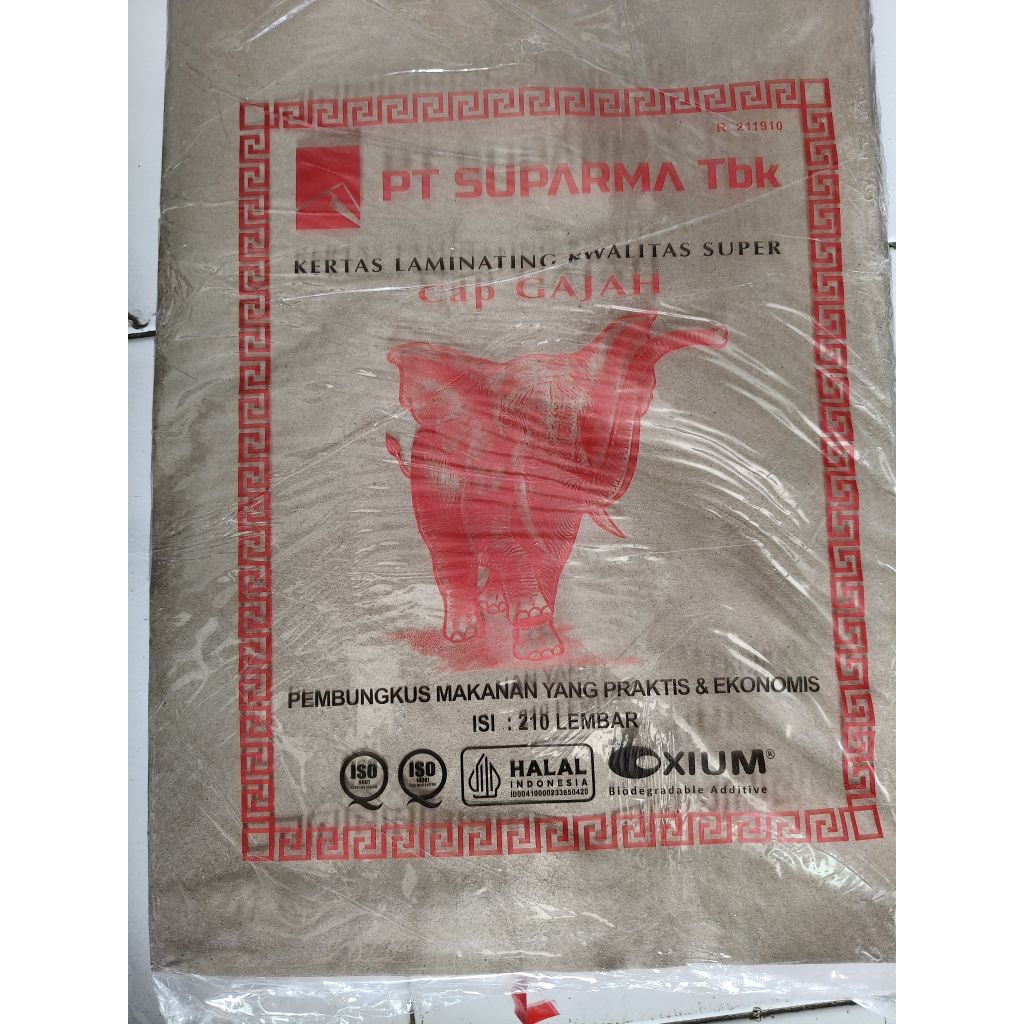 kertas Minyak Cap Gajah