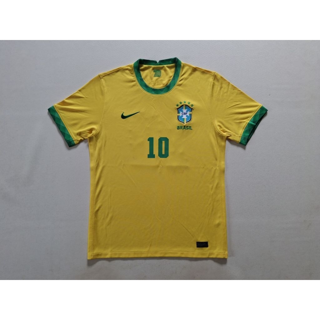 JERSEY BOLA TIMNAS BRASIL HOME TAHUN 2020/2021 NEYMAR ORIGINAL 100%