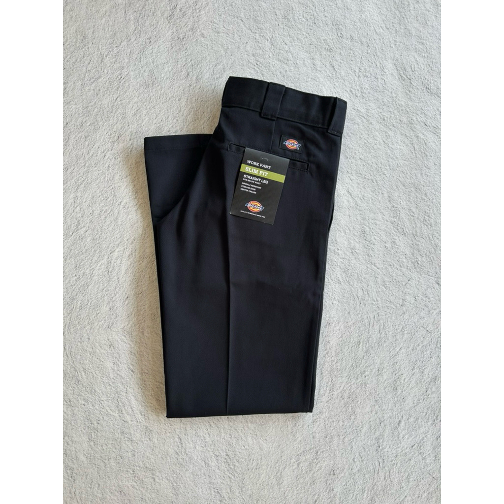 DICKIES 873 SLIM STRAIGHT BLACK