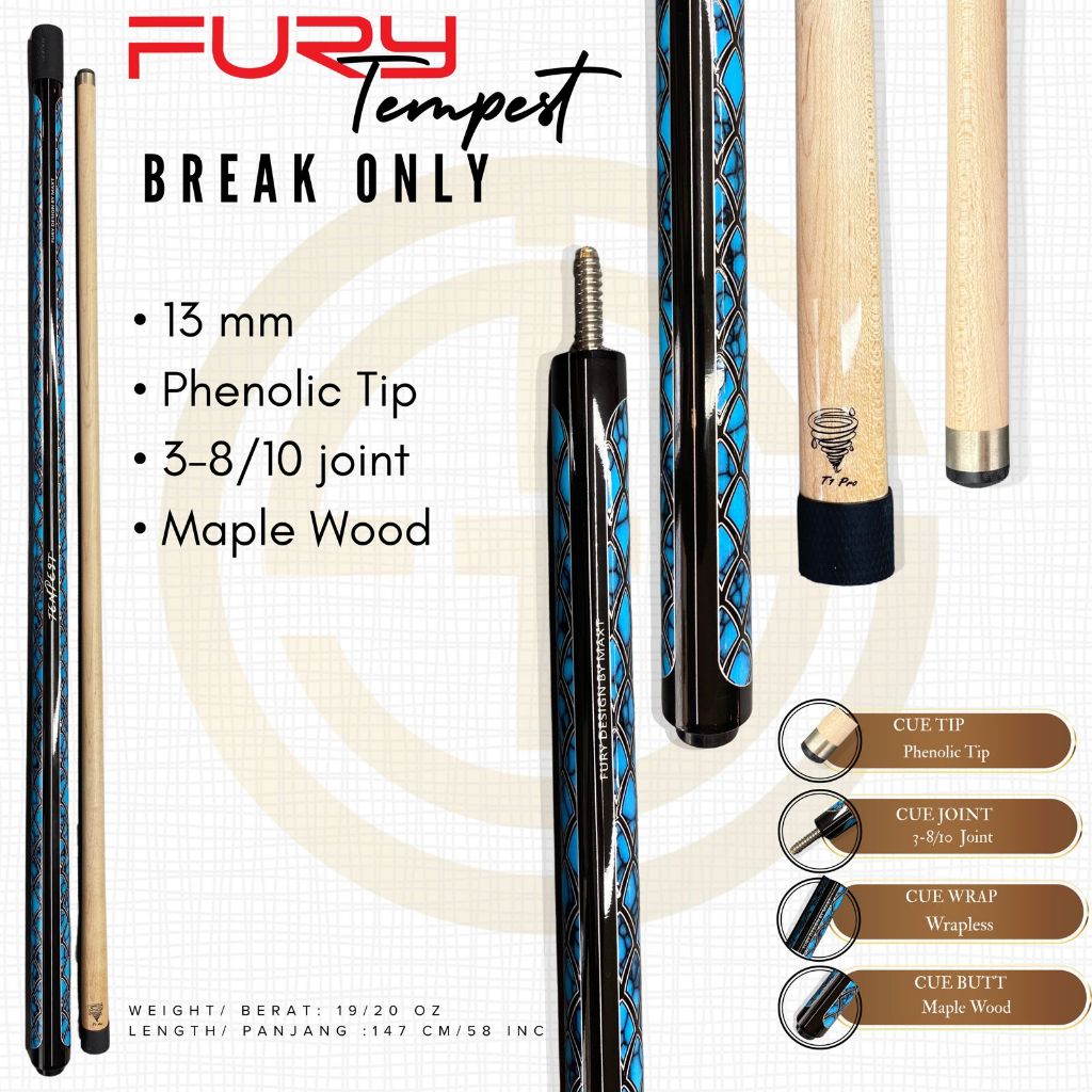 Break Only Fury Tempest New