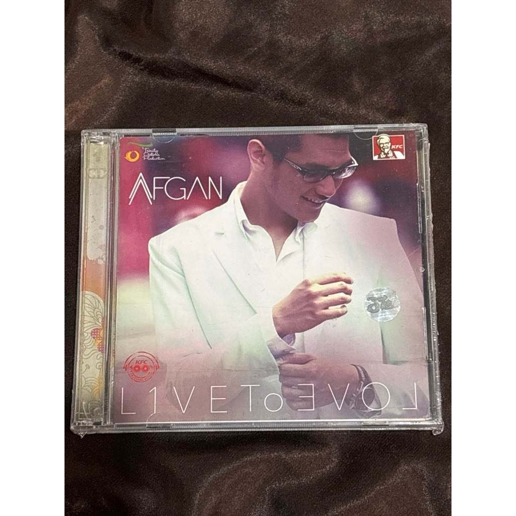 CD ALBUM AFGAN LIVE TO LOVE ORIGINAL (SEALED)