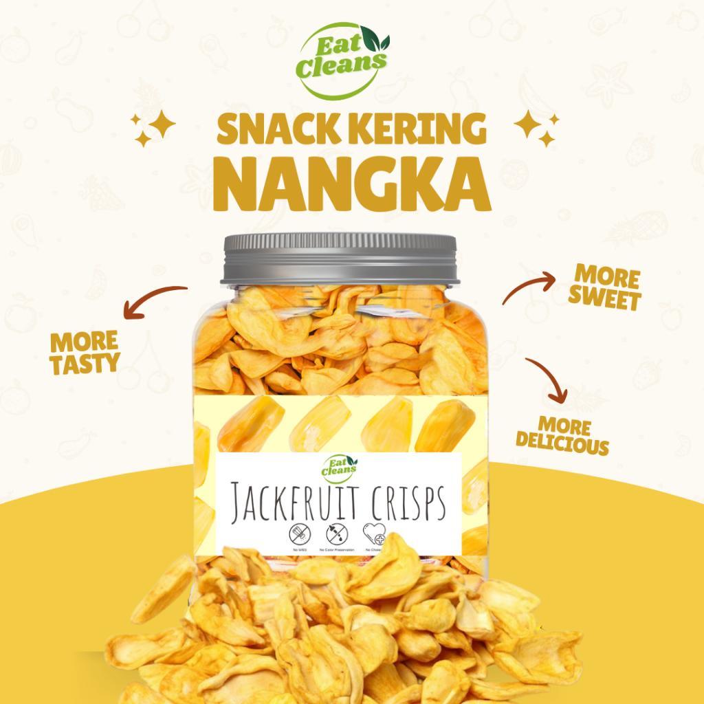 Cemilan Keripik Nangka Kering Dried Jackfruit Cemilan Sehat Nangka Kering Cemilan Rendah Kalori Buah