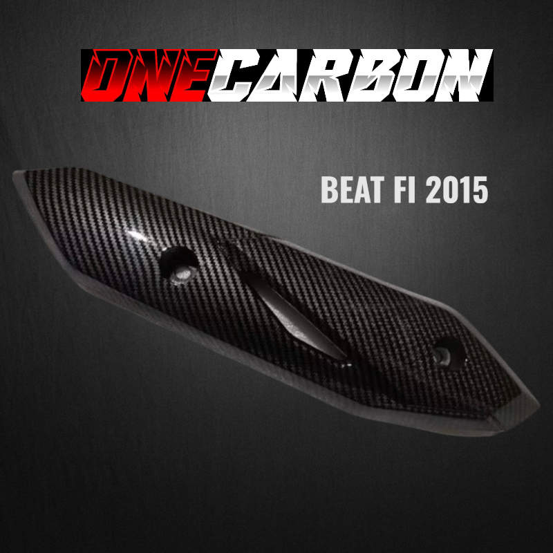 TUTUP KNALPOT BEAT ESP CARBON 2015-2019 tutup knalpot beat carbon type esp 2015/2019 ONECARBON