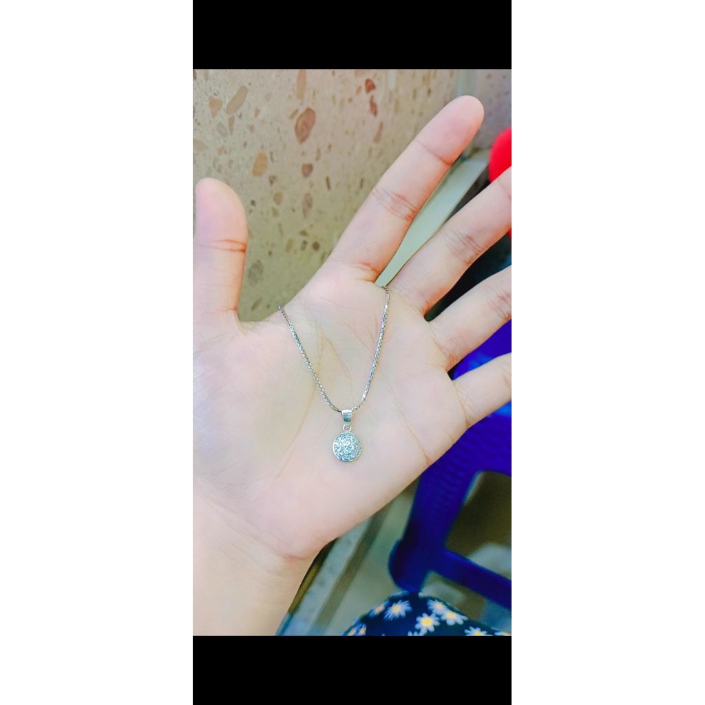 kalung rantai italy set mainan bulat