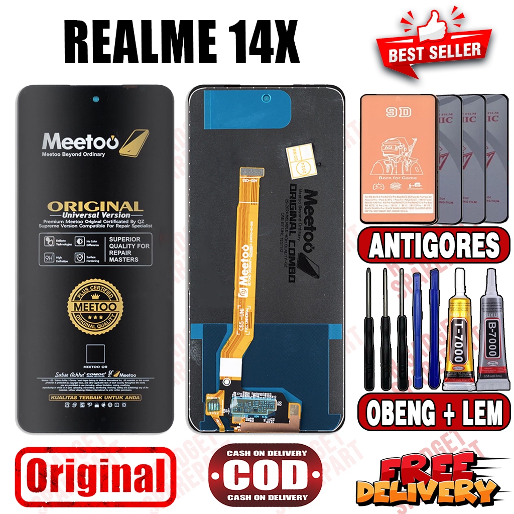 Lcd Touchscreen REALME 14X Original MEETOO Lcd REALME 14X Fullset