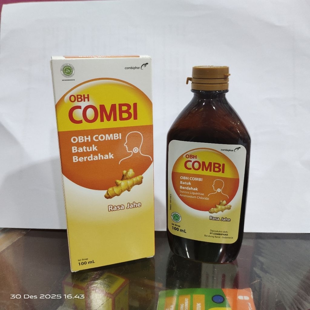 OBH Combi batuk berdahak jahe&mentol dewasa