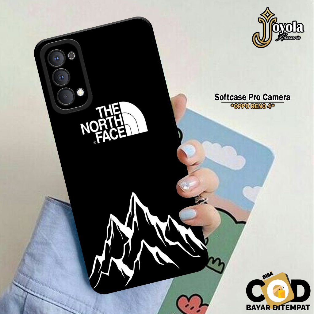 JOYOLA Case OPPO RENO 4 - Fashion Case Branded - Softcase OPPO RENO 4 - Pro Camera - Casing OPPO REN