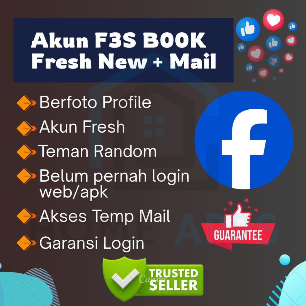 Akun Efabaeh Berfoto Profile Fresh Dengan + Temp Mail + Bergaransi / A2f / 2FA (Pilih di varian)