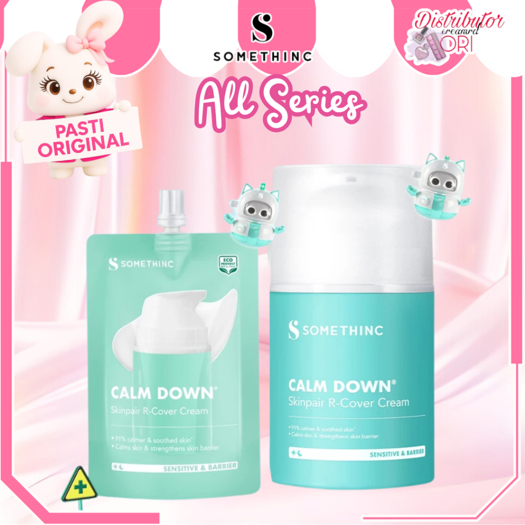 SOMETHINC SKINPAIR BARRIER |  SOMETHINC Calm Down Skinpair | SERUM |CREAM| CLEANSER