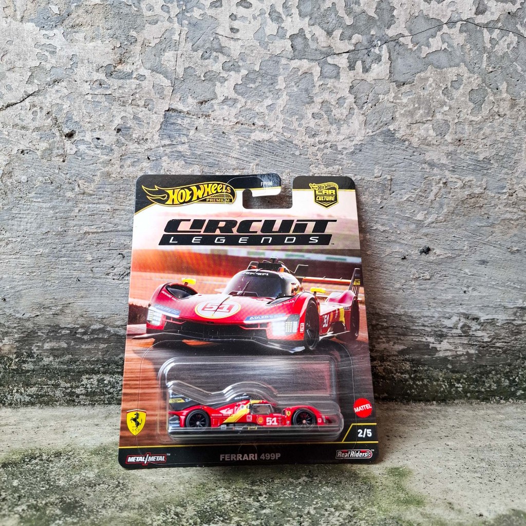 Hot Wheels Premium Circuit Legends Ferrari 499P
