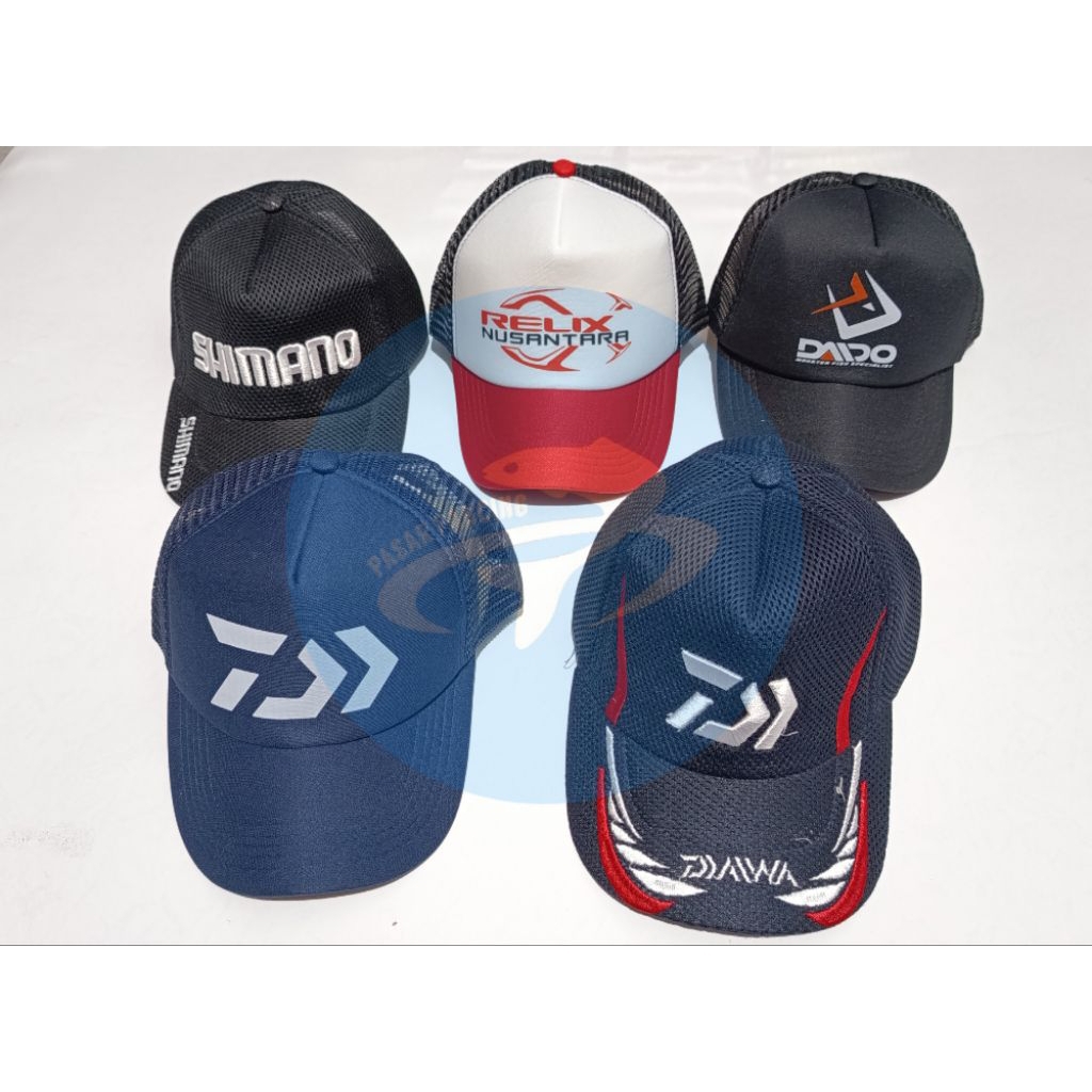 Topi pet mancing trucker keren.topi fashion mancing