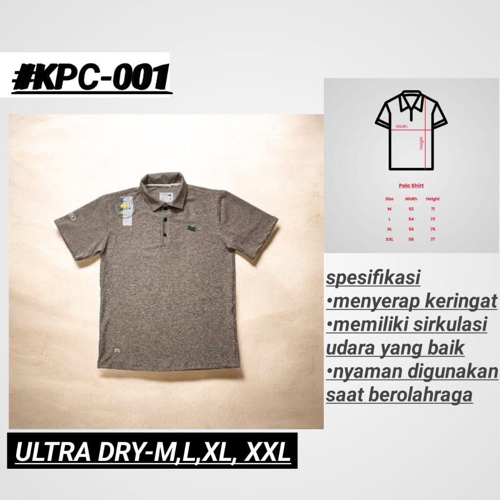 BAJU POLO OLAHRAGA TENNIS/PADEL/BADMINTON/GYM/GOLF