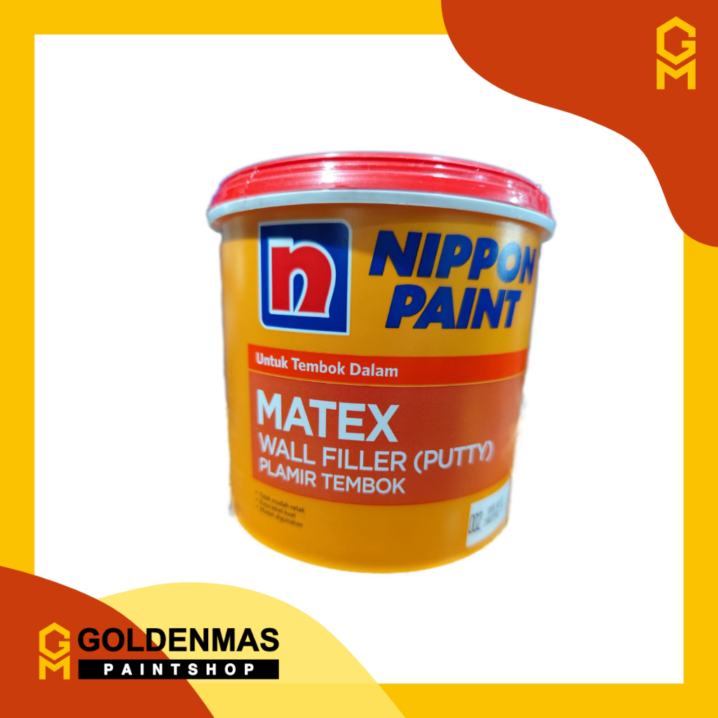Dempul Plamir Tembok Matex Putty - Putih 002