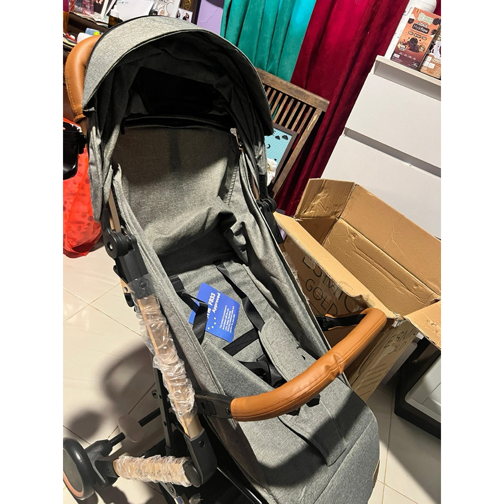 Preloved Stroller - Babydoes - Esmio (Gold) - second