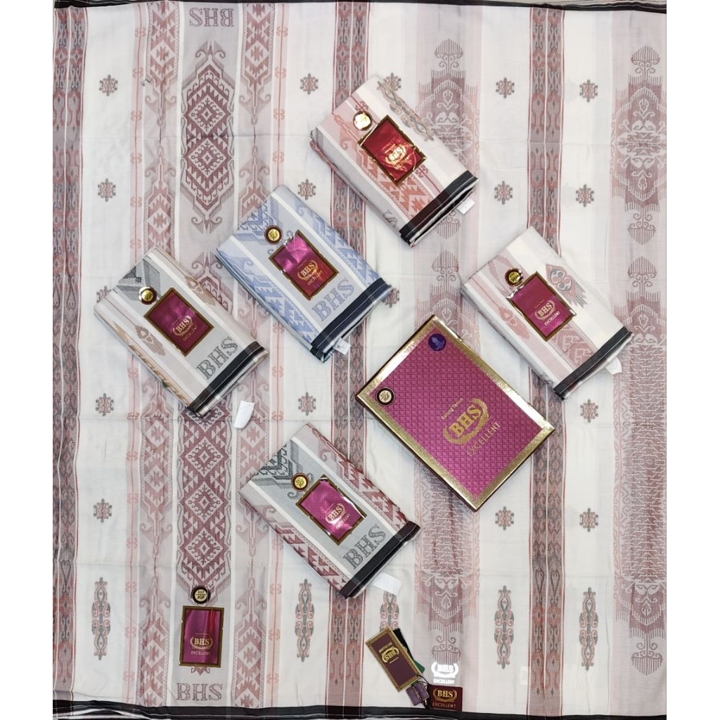 SARUNG BHS EXCELLENT JAQCUARD JGF/JGH/JSK/JGB/JGM SERI WARNA PUTIH