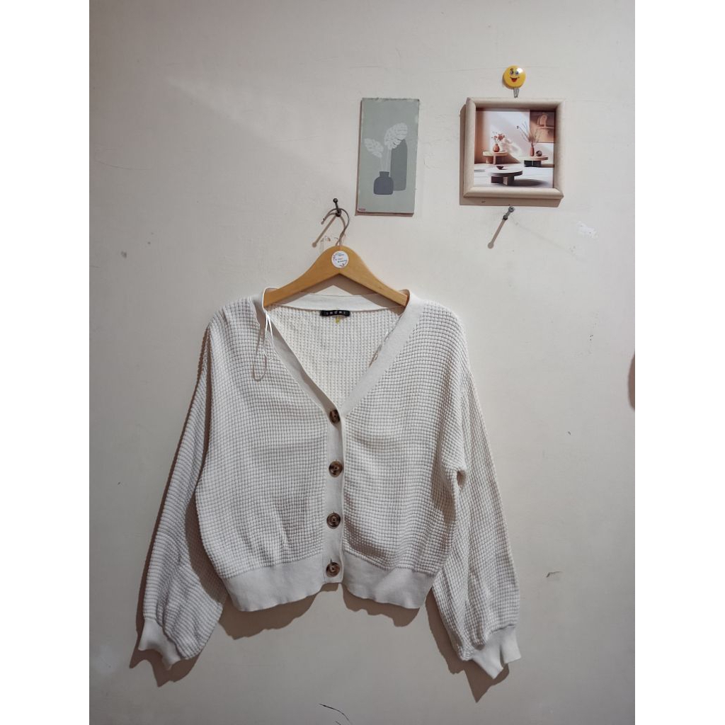 CARDIGAN WUFFLE INGNI + adm