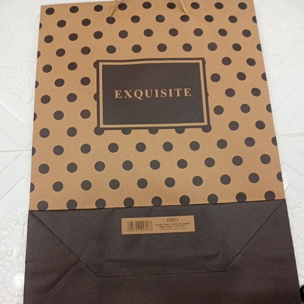 Paper Bag Kraft Ukuran Jumbo Okey (Ukuran Jumbo )