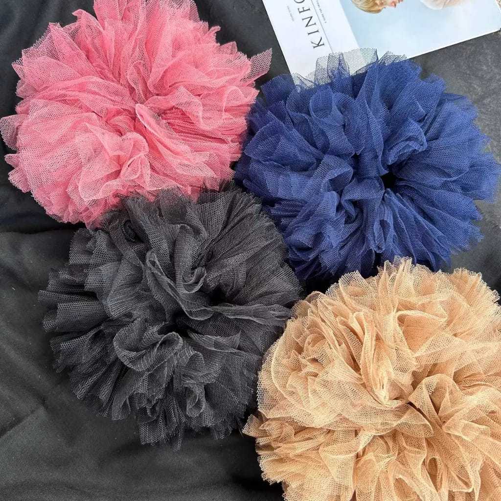 CEPOL HIJAB JUMBO PENAMBAH VOLUME JILBAB SCRUNCHIE KEKINIAN