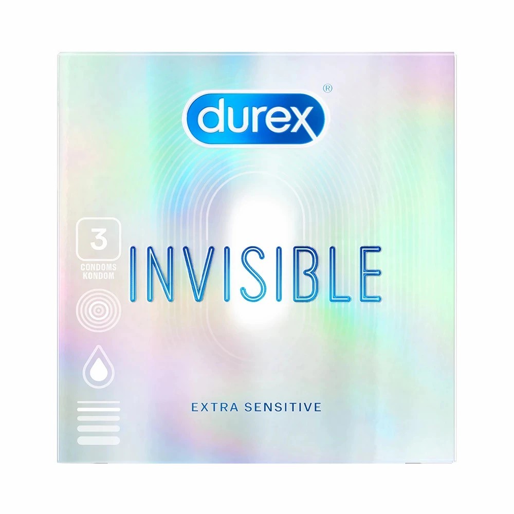 Durex Invisible Kondom 3s Invisible Invisible3s
