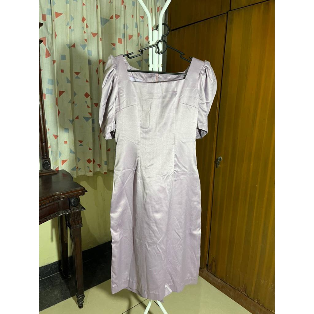 Lilac Dress | Dress Ungu | Party Dress | Dress Kondangan