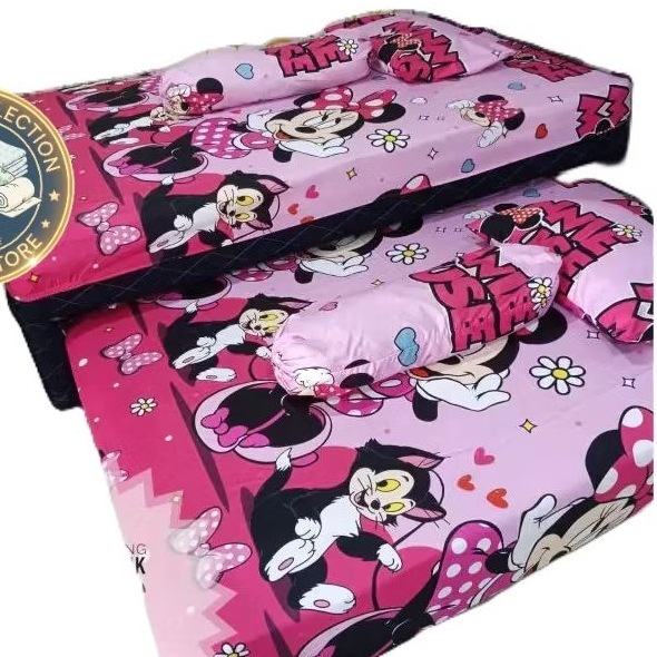 Sprei Bed Sorong New Pink Minnie T 30