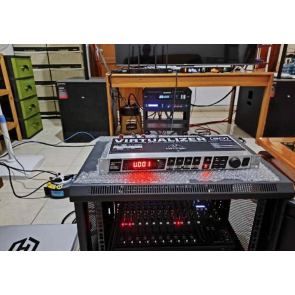 efek vocal virtualizer 3D by behringer bekas rasa baru full set