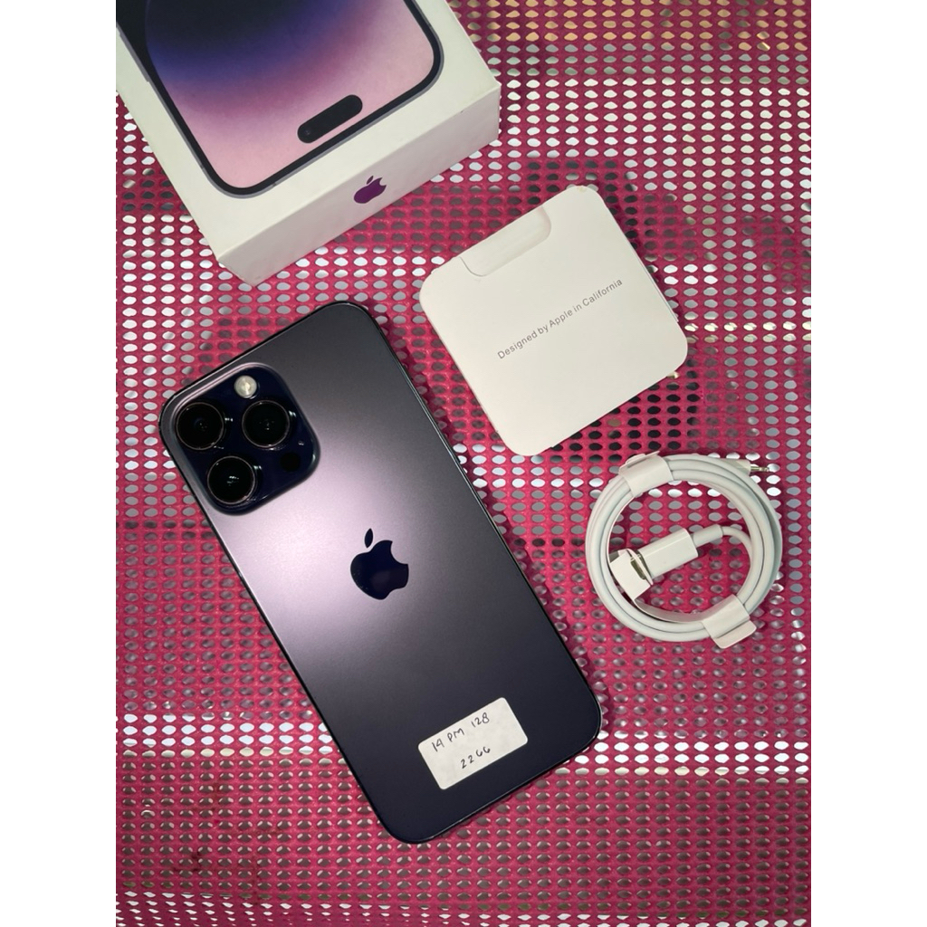 iphone 14 pro max 128 second like new