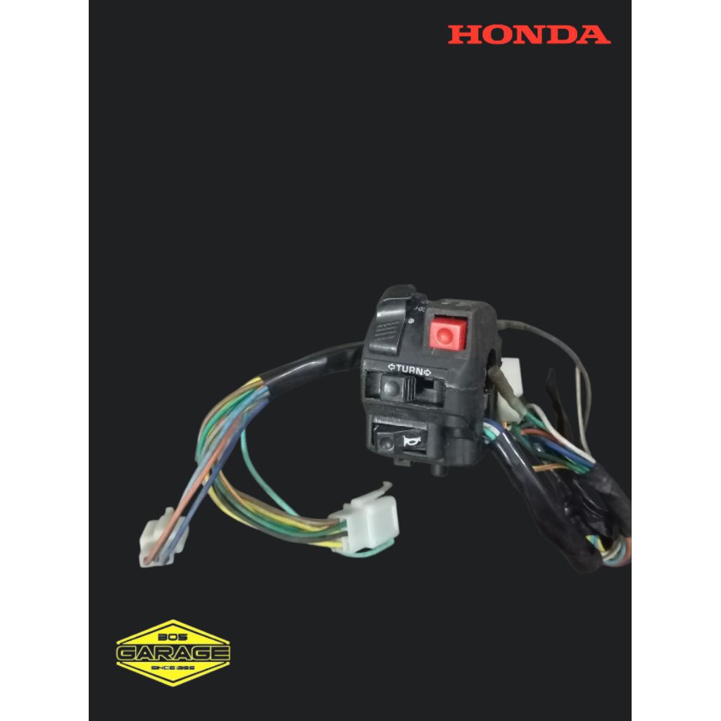 saklar holder kiri Honda Supra old Supra lama kondisi baru stok lama like original best quality