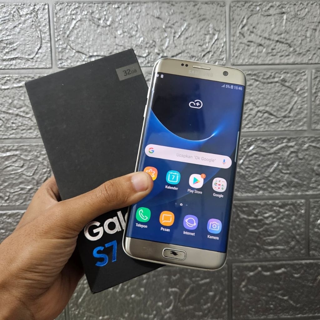 Samsung s7 edge MURAH second original.