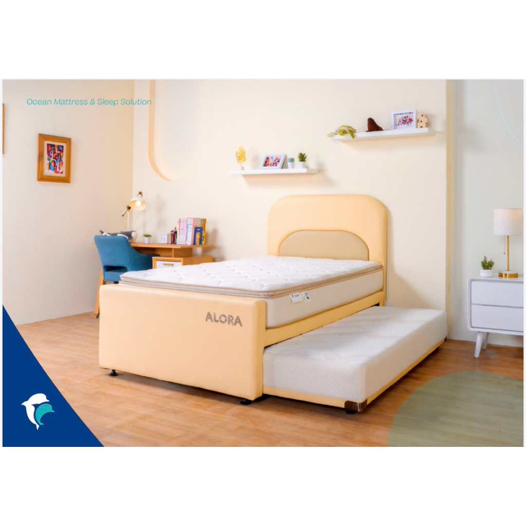 Bed dorong / bed anak / tempat tidur anak minimalis ocean alora