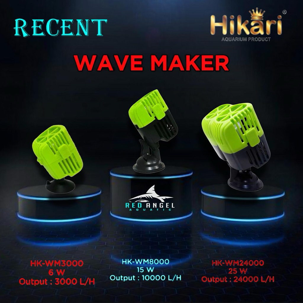 HIKARI - RECENT- HK WM-3000 | WM-8000 | HK WM-24000 Wave Maker Aquarium