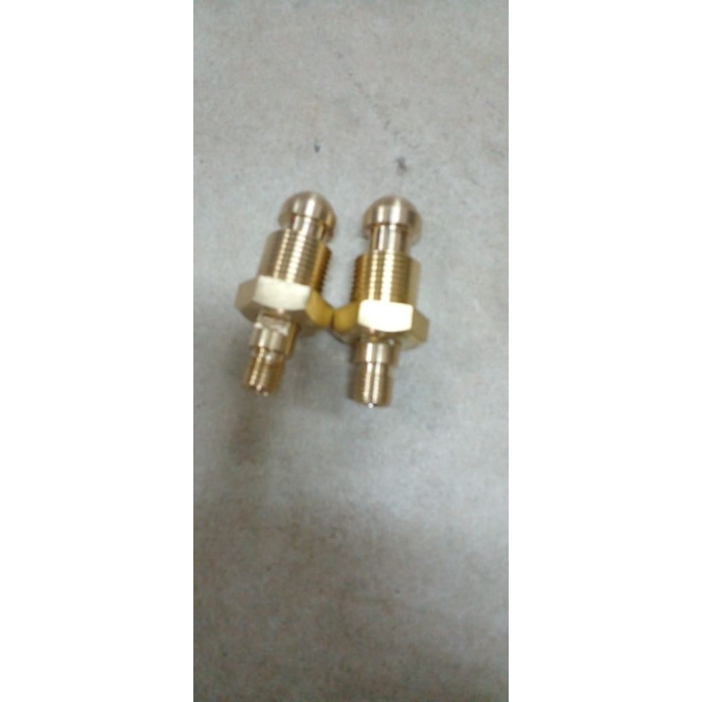 nepel oksigen kuningan 1/4 - nepel oksigen 5/8