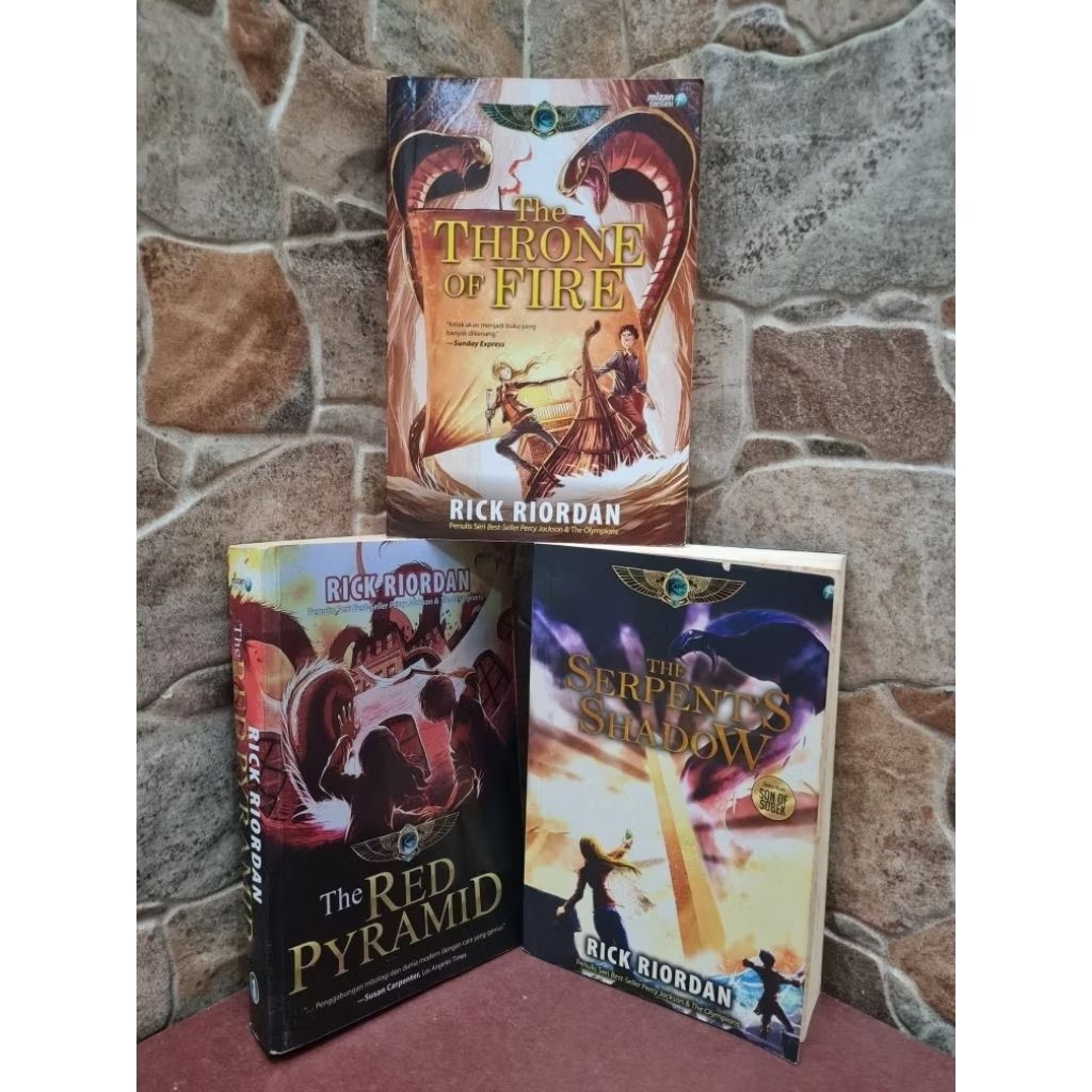 Kane Chronicles SET by Rick Riordan