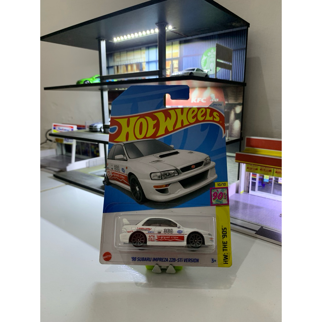 Hotwheels Subaru Impreza 22B STi Version '98