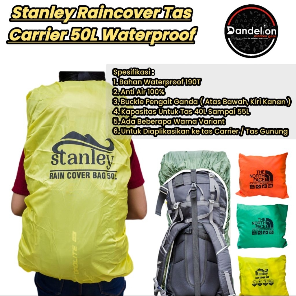 Raincover Rc 50L Anti Air Waterproof