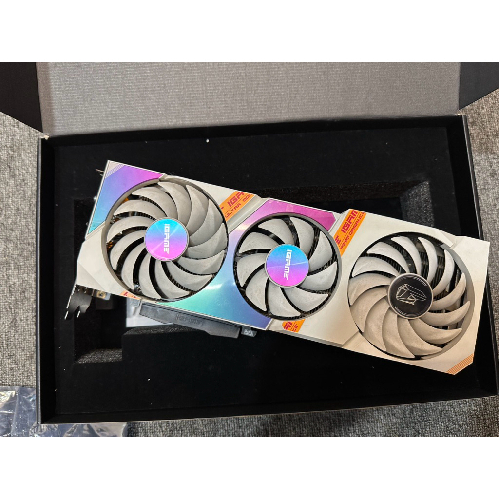 VGA NVIDIA Colorful iGame RTX 3060 Ti  Ti Ultra White  Second