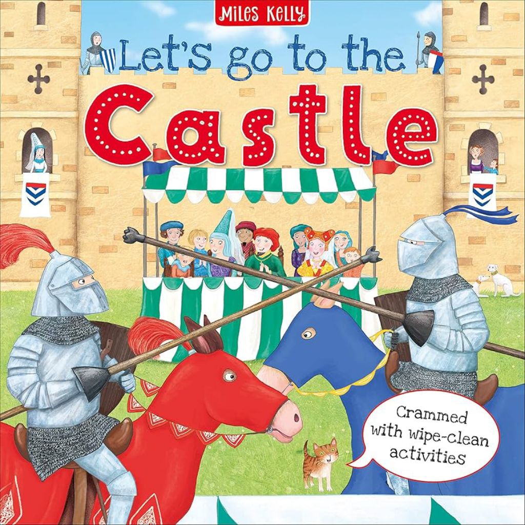 Miles Kelly Wipe n Clean Workbook - Let's go to the Castle