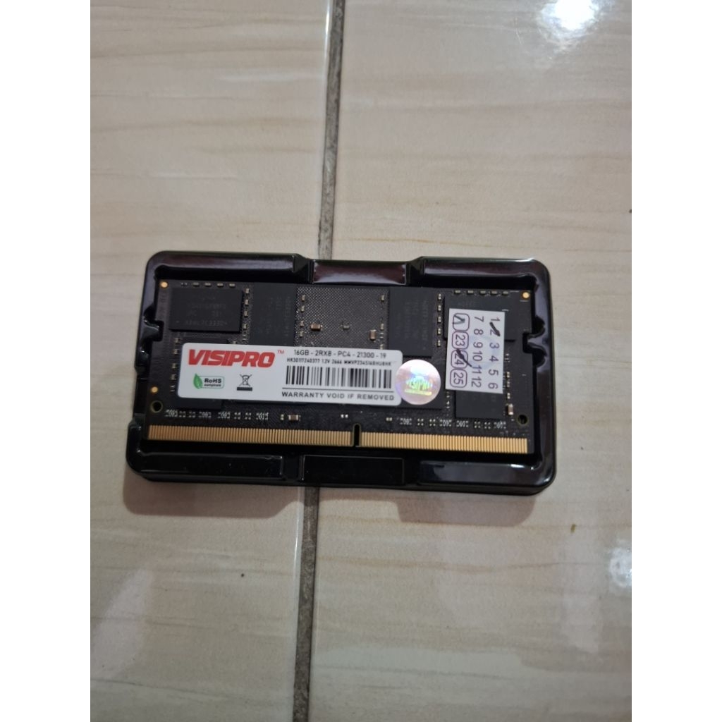 Ram laptop 16 gb DDR4 merek visipro