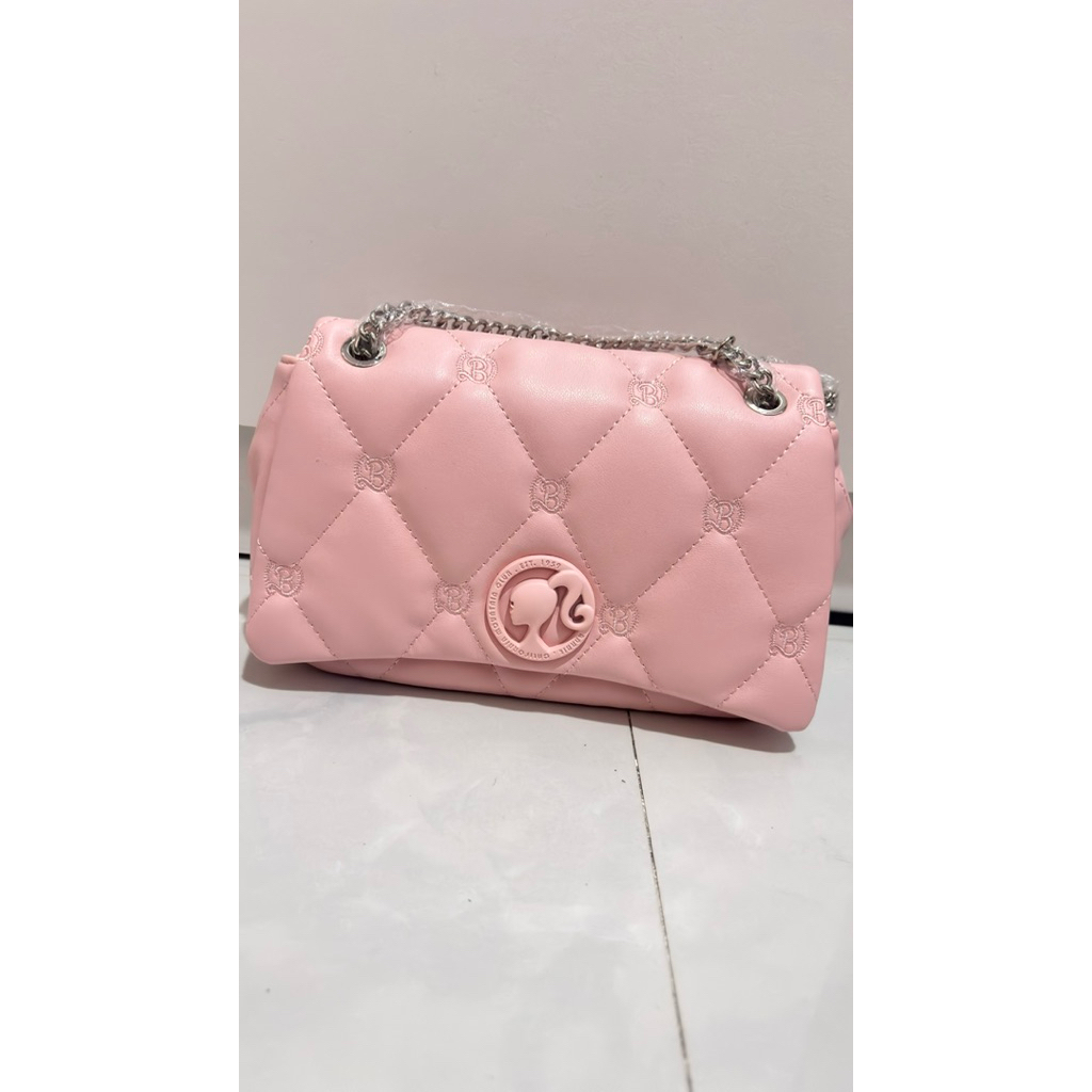 Tas Barbie Pillow Pink | Original Barbie | Tas Wanita